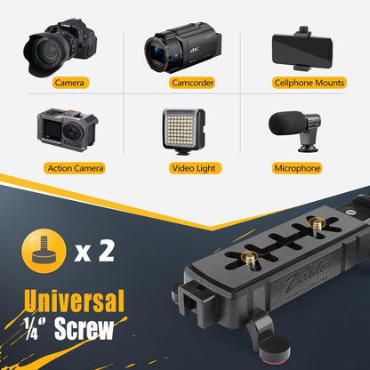 Estabilizador Portátil Universal – Compatible con Cámaras de Acción, Videocámaras y Smartphones